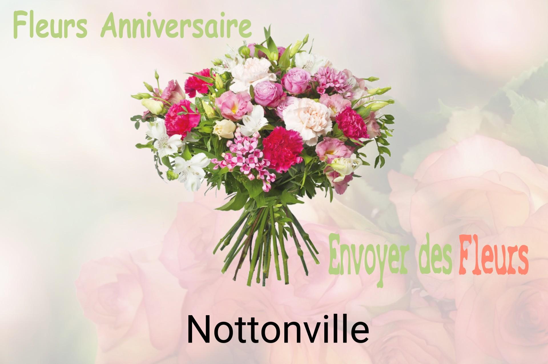 Bouquet de fleurs d’anniversaire livré à Nottonville